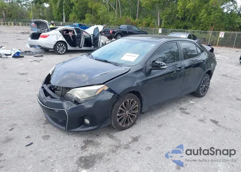 2014 Toyota Corolla S Plus из США, поврежденный, VIN 2T1BURHE2EC130280